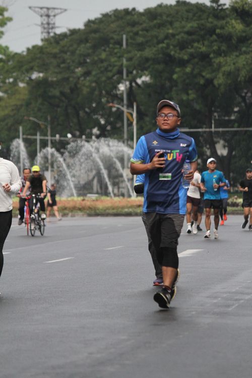 Race photo from Road to BAF Lions Run 2024