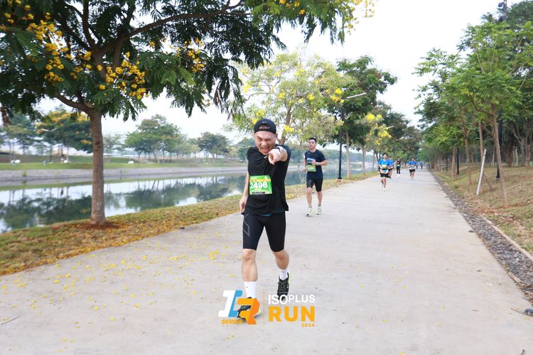 Race photo from ISOPlus Run 2024 Jakarta