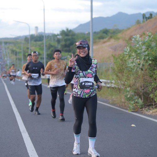 Race photo from KEDIRI HALF MARATHON 2026