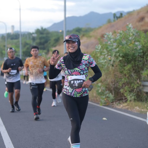 Race photo from KEDIRI HALF MARATHON 2026