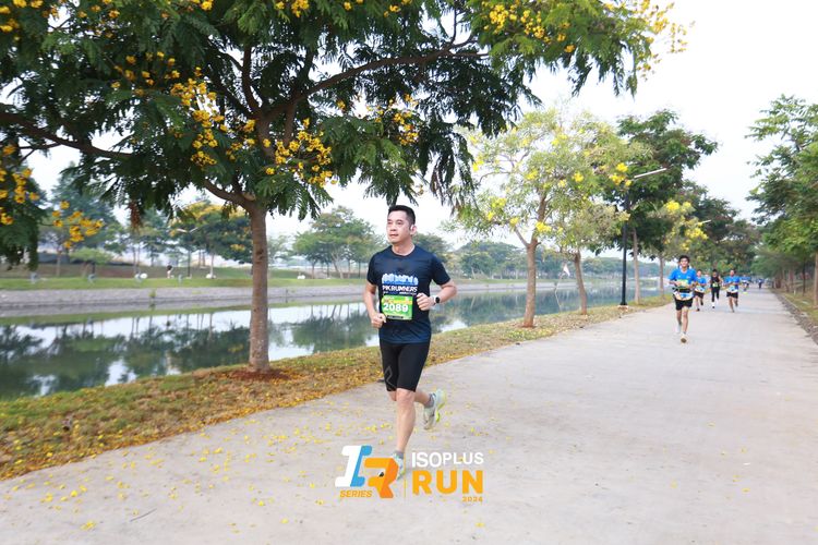Race photo from ISOPlus Run 2024 Jakarta