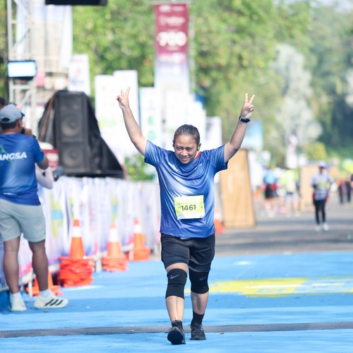 Race photo from BOGORUN 2026