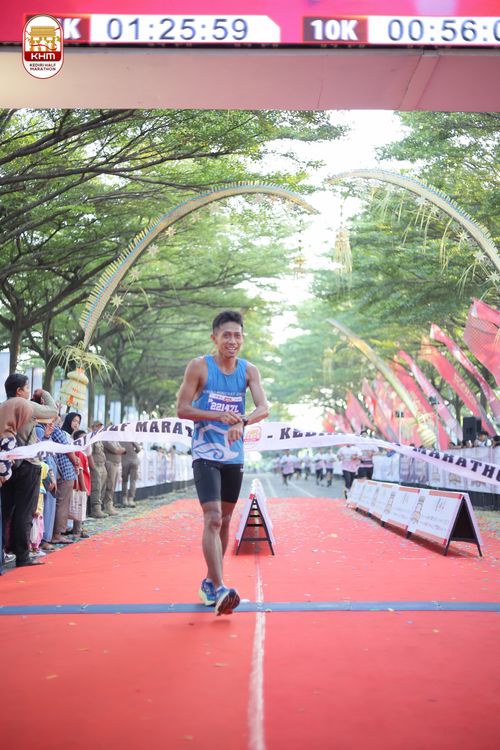 Race photo from Kediri Half Marathon 2024