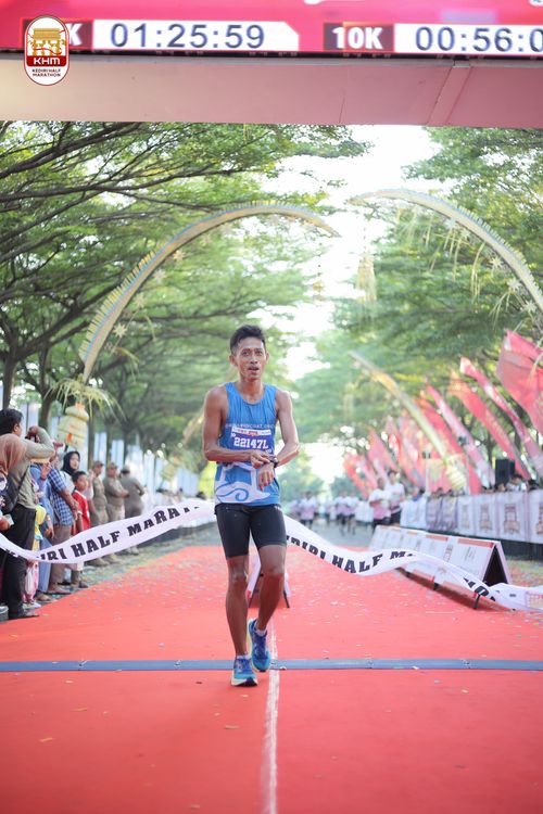 Race photo from Kediri Half Marathon 2024