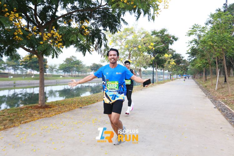 Race photo from ISOPlus Run 2024 Jakarta