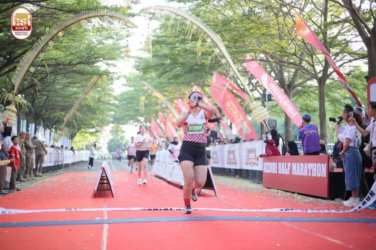 Race photo from Kediri Half Marathon 2024