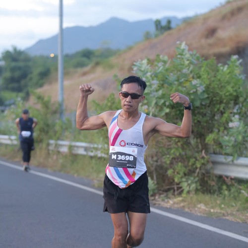 Race photo from KEDIRI HALF MARATHON 2026