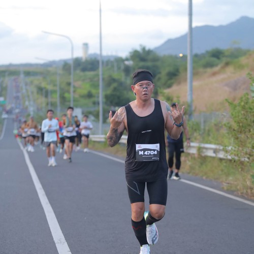 Race photo from KEDIRI HALF MARATHON 2026