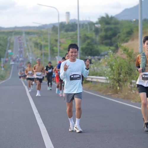 Race photo from KEDIRI HALF MARATHON 2026