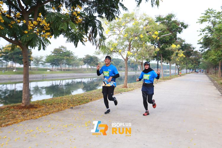 Race photo from ISOPlus Run 2024 Jakarta