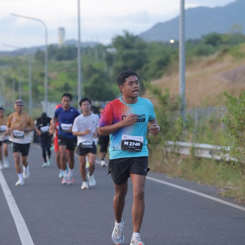 Race photo from KEDIRI HALF MARATHON 2026