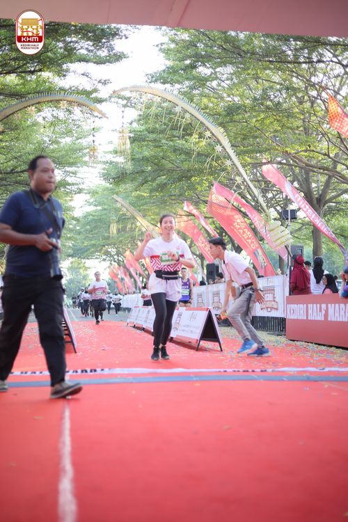 Race photo from Kediri Half Marathon 2024