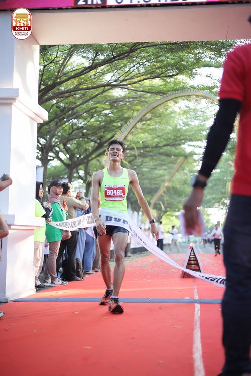 Race photo from Kediri Half Marathon 2024