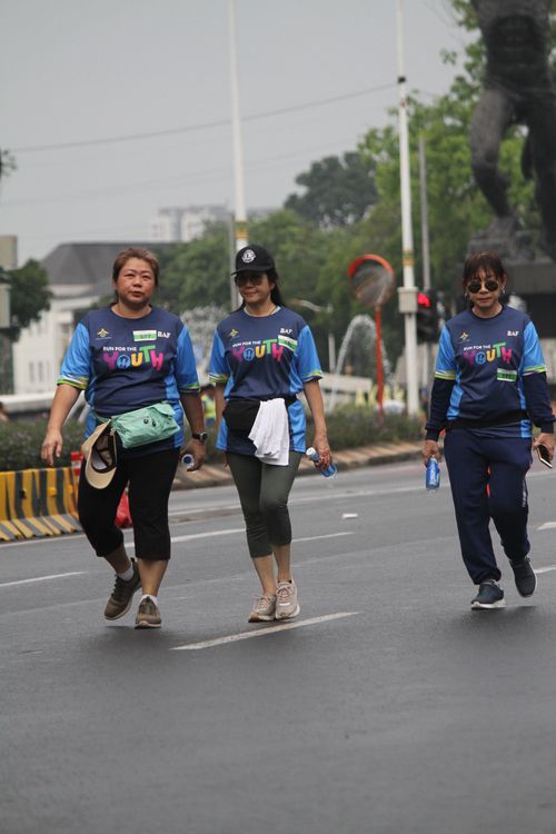 Race photo from Road to BAF Lions Run 2024