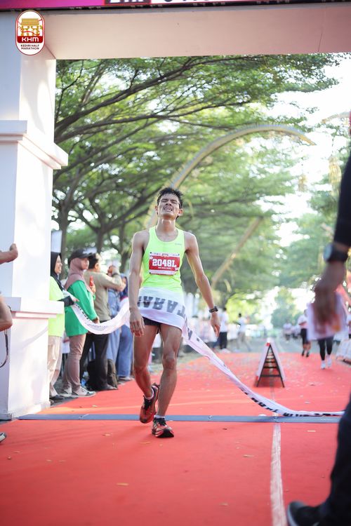 Race photo from Kediri Half Marathon 2024