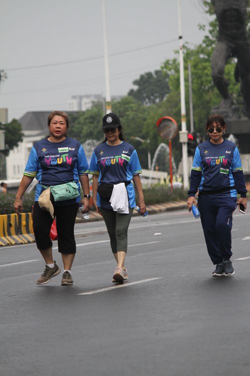 Race photo from Road to BAF Lions Run 2024