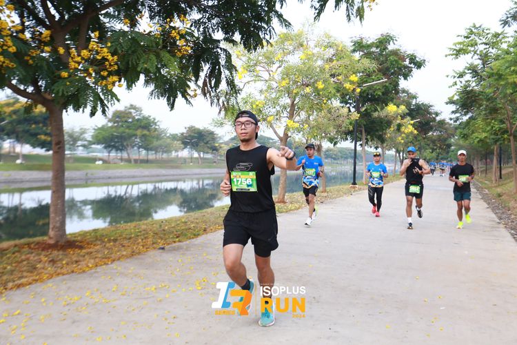 Race photo from ISOPlus Run 2024 Jakarta