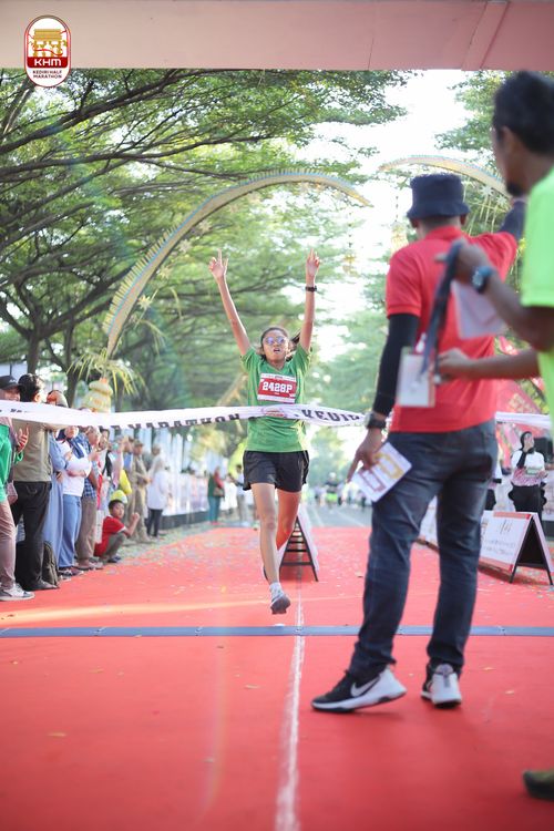 Race photo from Kediri Half Marathon 2024
