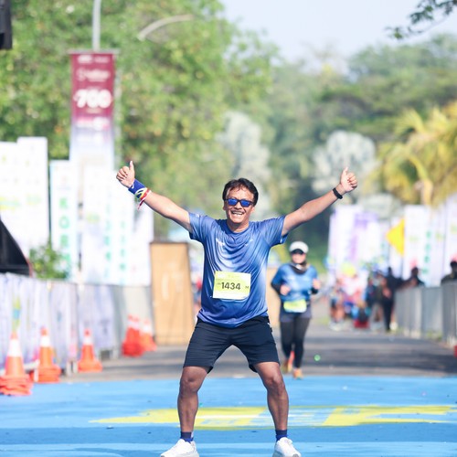 Race photo from BOGORUN 2026