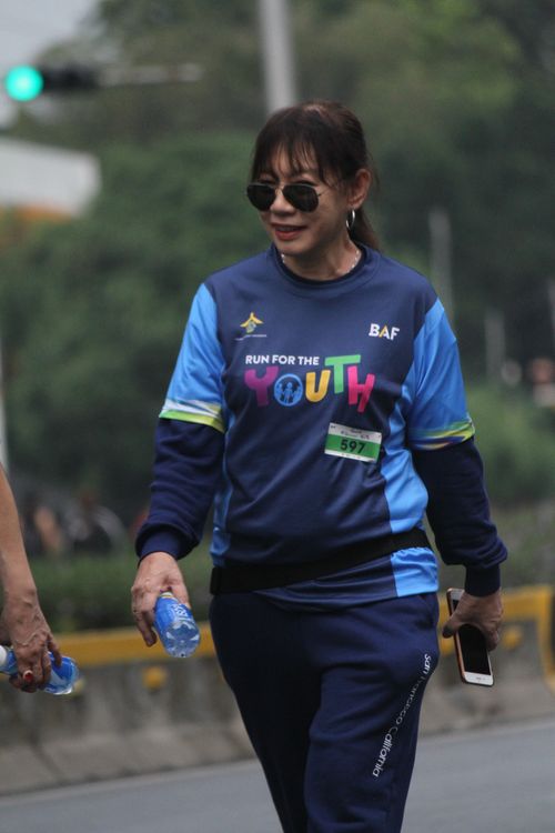 Race photo from Road to BAF Lions Run 2024