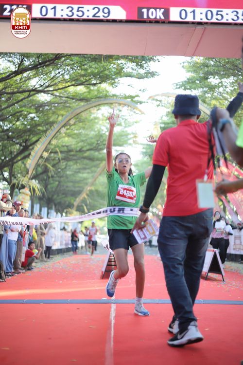 Race photo from Kediri Half Marathon 2024