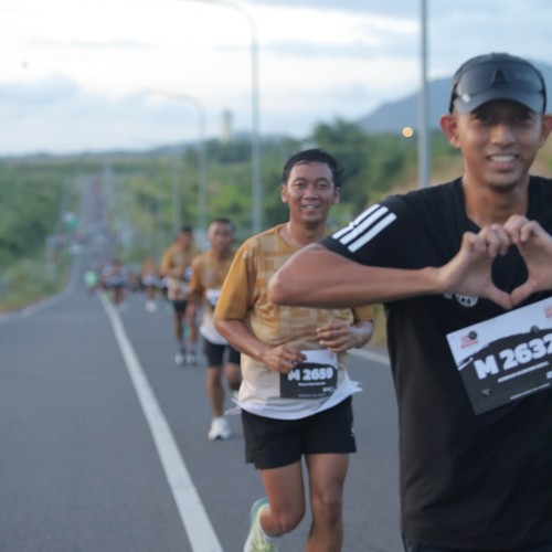 Race photo from KEDIRI HALF MARATHON 2026