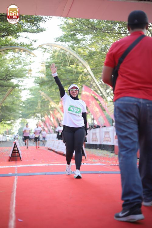 Race photo from Kediri Half Marathon 2024