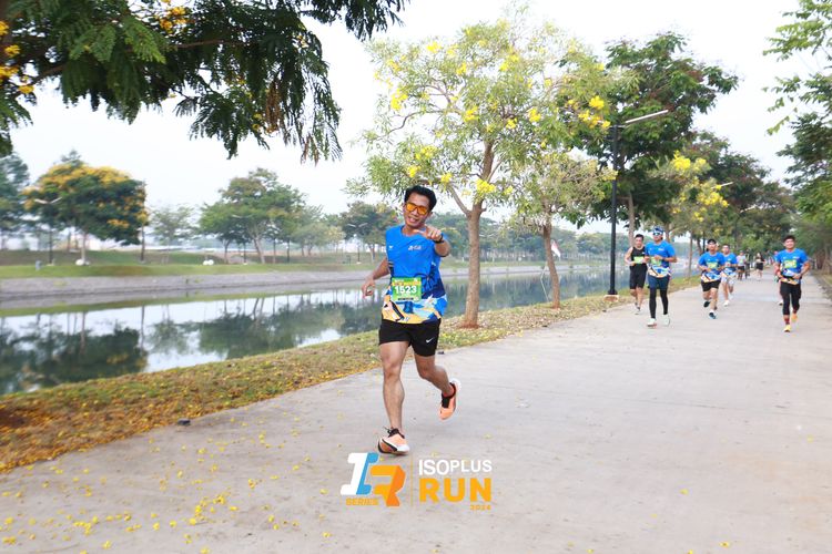 Race photo from ISOPlus Run 2024 Jakarta