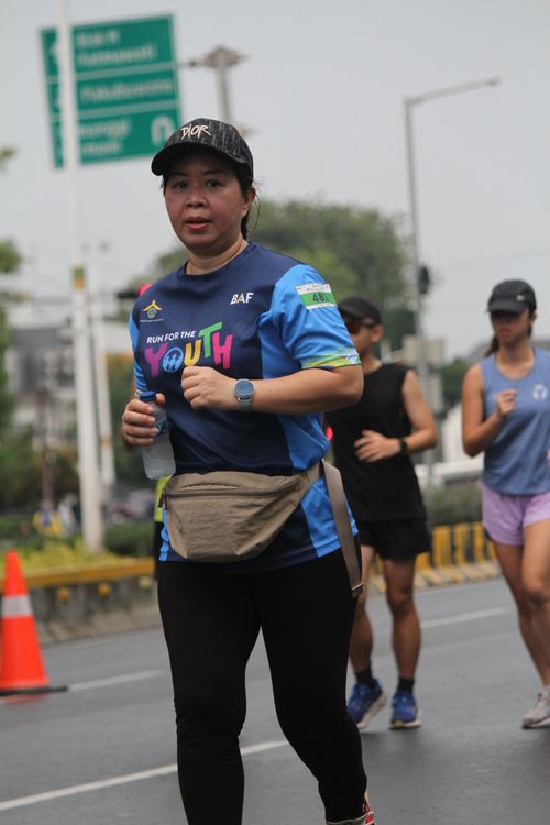Race photo from Road to BAF Lions Run 2024