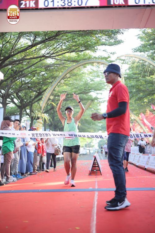 Race photo from Kediri Half Marathon 2024