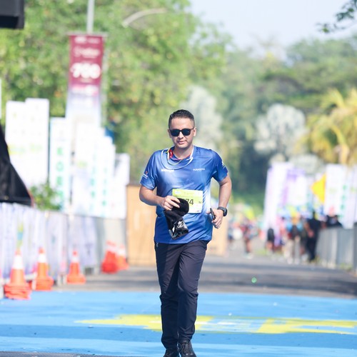 Race photo from BOGORUN 2026