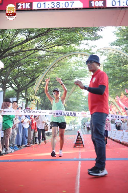 Race photo from Kediri Half Marathon 2024
