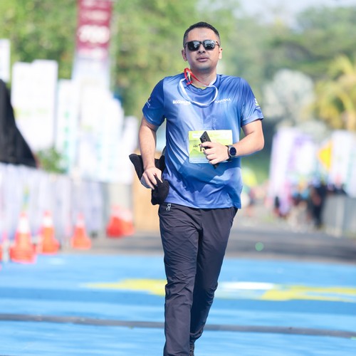 Race photo from BOGORUN 2026