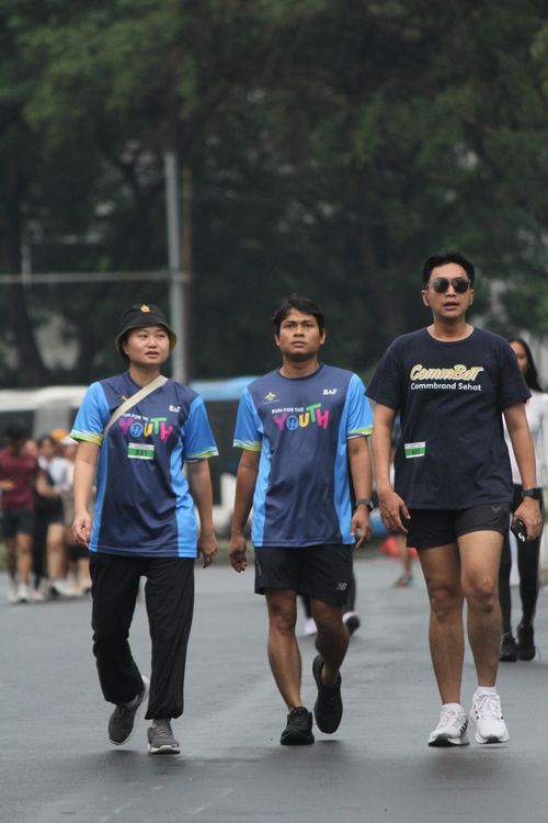 Race photo from Road to BAF Lions Run 2024