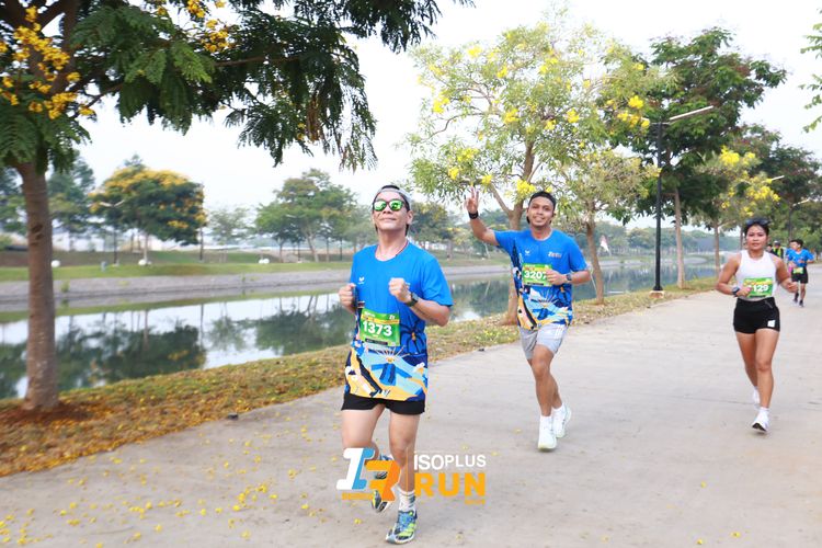 Race photo from ISOPlus Run 2024 Jakarta