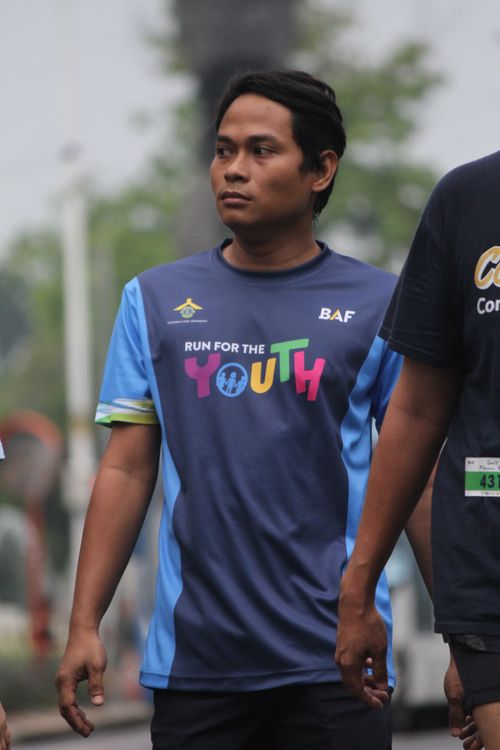 Race photo from Road to BAF Lions Run 2024