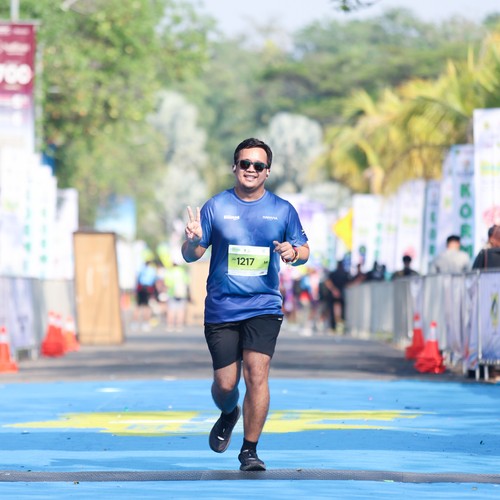 Race photo from BOGORUN 2026