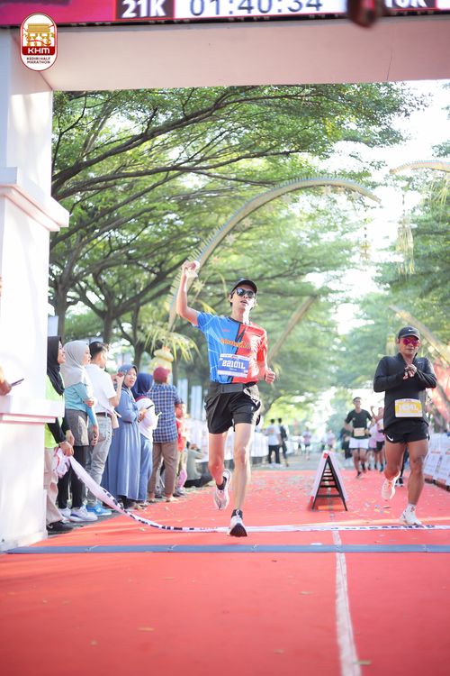 Race photo from Kediri Half Marathon 2024