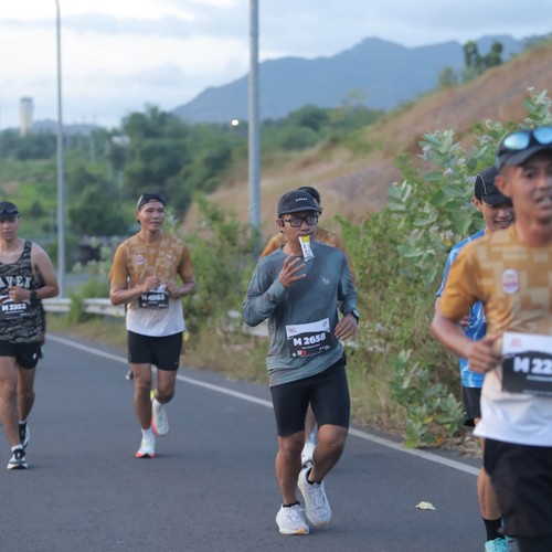 Race photo from KEDIRI HALF MARATHON 2026