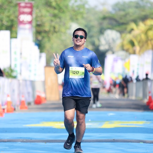 Race photo from BOGORUN 2026