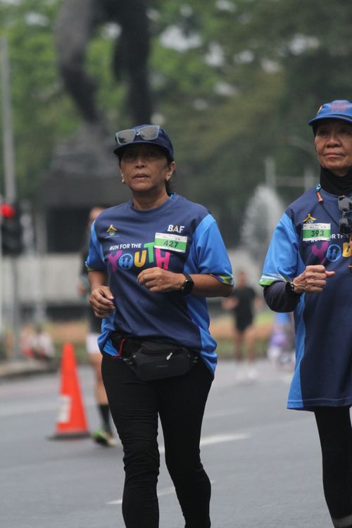 Race photo from Road to BAF Lions Run 2024