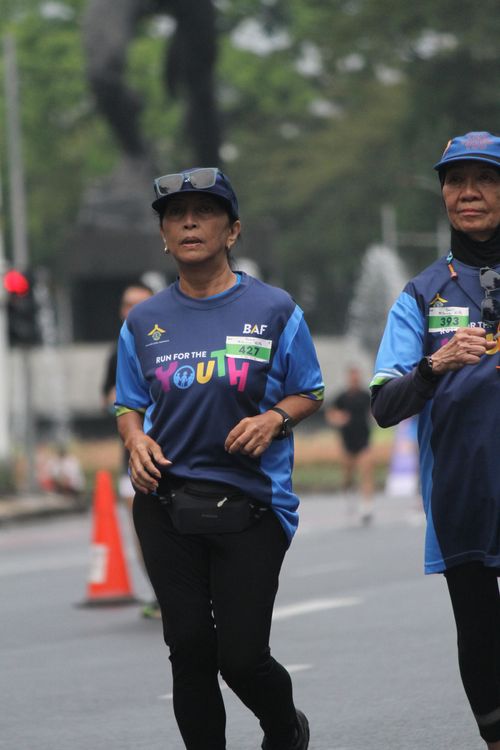 Race photo from Road to BAF Lions Run 2024