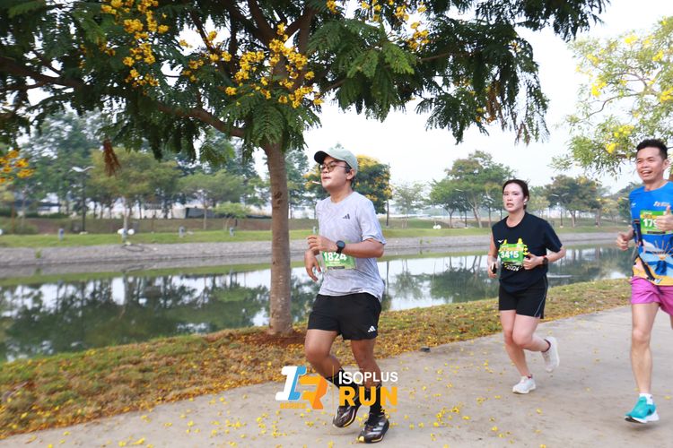 Race photo from ISOPlus Run 2024 Jakarta