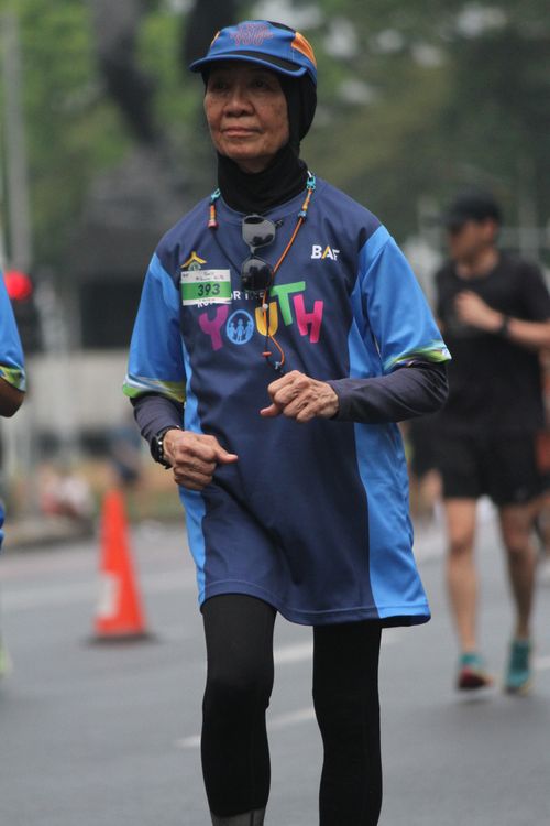 Race photo from Road to BAF Lions Run 2024