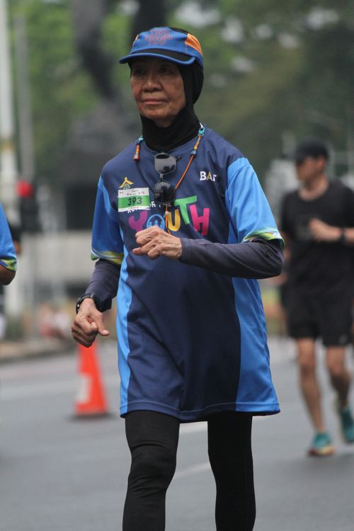 Race photo from Road to BAF Lions Run 2024