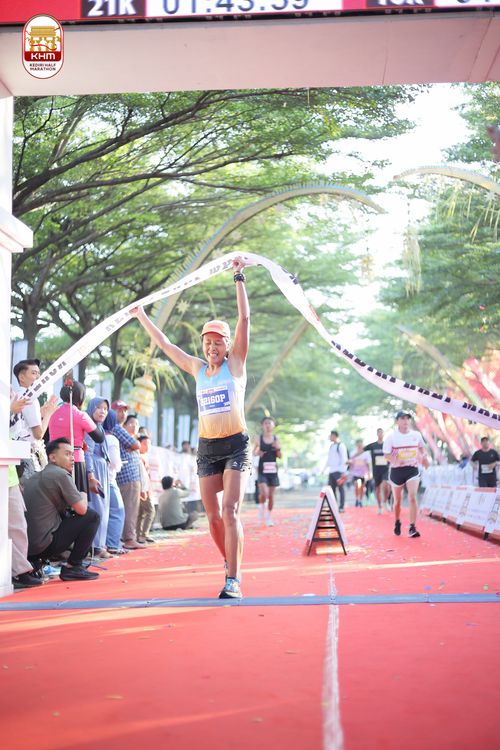 Race photo from Kediri Half Marathon 2024