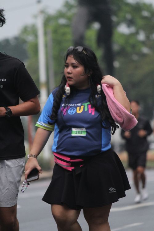 Race photo from Road to BAF Lions Run 2024