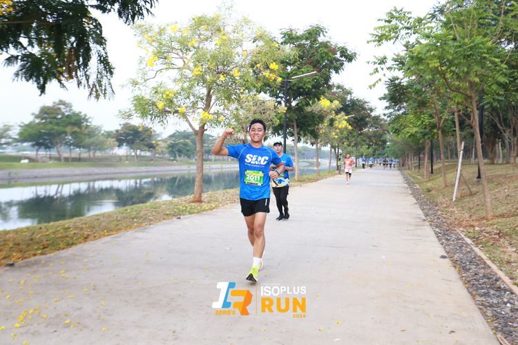 Race photo from ISOPlus Run 2024 Jakarta