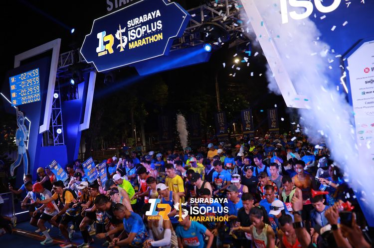 Race photo from SURABAYA ISOPLUS MARATHON 2025