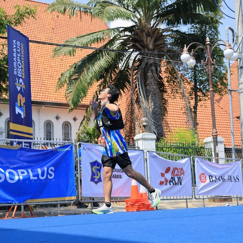Race photo from SURABAYA ISOPLUS MARATHON 2026